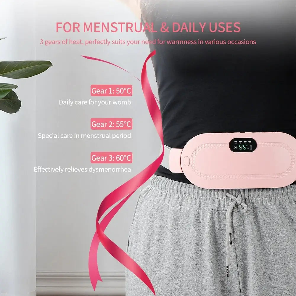 Portable Cordless Menstrual Heating Pad For Periods Cramps and Backpain Relief