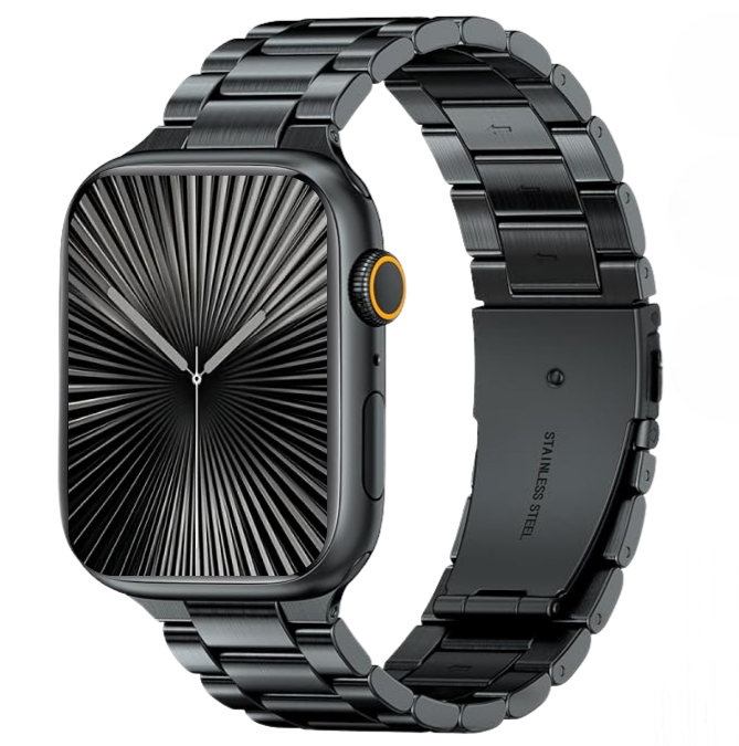 New Model Series X Smartwatch with Premium Metal Chain